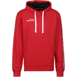 Mikina s kapucňou Spalding TEAM II Hoodie červená