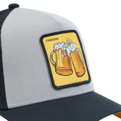 šiltovka CAPSLAB premium šedá