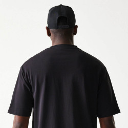 Tričko New Era Chicago Bulls NBA Black Oversized T-Shirt čierne