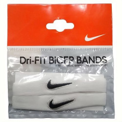 Nike dri fit biceps biela páska tenká balenie 1 par
