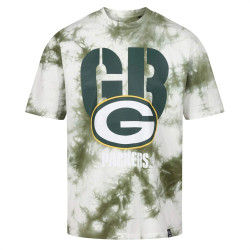 Tričko RE:COVERED x NFL Green Bay Packers Batik zelené