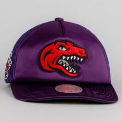 Mitchell & Ness NBA LOGO REMIX TRUCKER SNAPBACK HWC TORONTO RAPTORS PURPLE