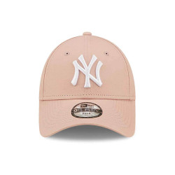 New Era MLB New York Yankees Youth League Essential Pink 9FORTY Adjustable Cap Pink