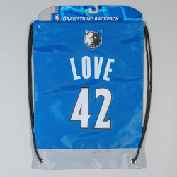 NBA Minnesota Timberwolves Love K.Nr.42 Drawstring Backpack