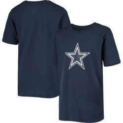 Outer Stuff NFL Primary Logo Ss Tee Cowboys Navy