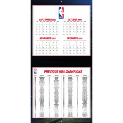 TURNER SPORTS NBA 2024 (30x60 cm) WALL CALENDAR NBA DUNKS