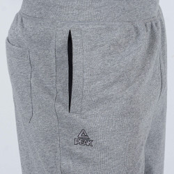 Peak Fiba Knitted Shorts Mid.Melange Gray