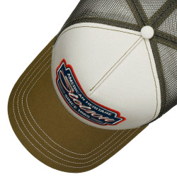 Šiltovka Stetson Trucker Cap Classic Race Olive/Yellow