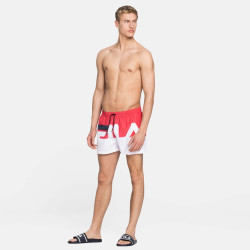 Fila Makoto Beach Shorts True Red/Bright White