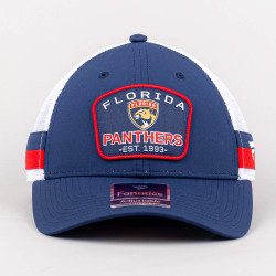 Fanatics NHL Fundamental Structured Trucker Florida Panthers Athletic Navy/Athletic Red