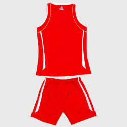 Dámska basketbalová súprava PEAK Basketball Uniform červeno-biela