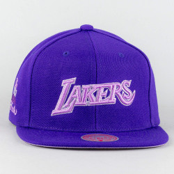 Mitchell & Ness MONOCHROMATIC SNAPBACK HWC LOS ANGELES LAKERS PURPLE