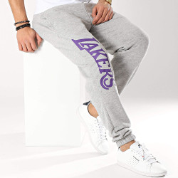 New Era Tepláky Nba Wordmark Jogger Los Angeles Lakers Grey