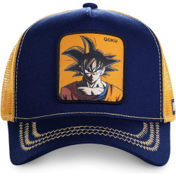 Capslab Dragon Ball Z Goku Trucker Cap Navy