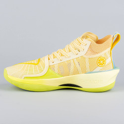 Peak Basketball Shoes Big Triangle 3.0 - Surging Technology Taichi Ultralight P-Soon Fog Yellow