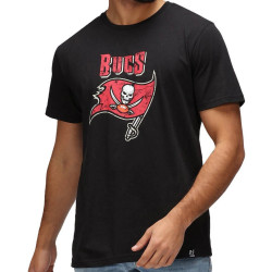 Re:Covered NFL Core Logo T-Shirt Tampa Bay Buccaneers Solid Black