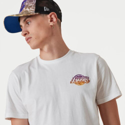 NEW ERA tričko NBA Back body wtr print tee LOS ANGELES LAKERS White