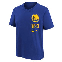 Nike Nk Essential Vs Block Tee Golden State Warriors Blue/Yellow