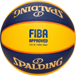 Spalding TF-33 Gold - Yellow/Blue Composite Basketball (size 6 weight 7)