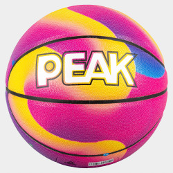 Peak Color Gradient Composite Indoor/Outdoor Basketball Sz. 7 Rose