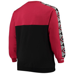 Mitchell & Ness Leading Scorer Fleece Crew Chicago Bulls Red/Black