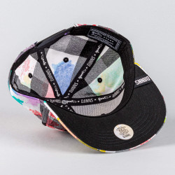 DJINN'S 6 Panel TrueFit Dirty Check Black/Multi