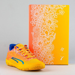 Basketbnalové tenisky Puma wmns Stewie 3 Dawn In ‘Cuse Shoe Yellow Sizzle/Fluro Peach