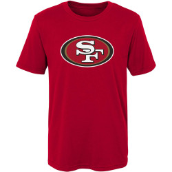 Outer Stuff NFL Primary Logo Ss Tee 49Ers Dk. Red