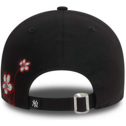 Šiltovka New Era 940 MLB New York Yankees Flower Icon Black 9FORTY Adjustable Cap čierna