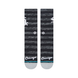 STANCE WHITE SOX TWIST CREW BLACK