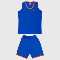 Dámska basketbalová súprava PEAK Basketball Uniform modro-oranžová