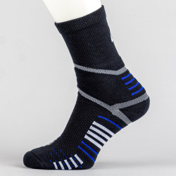 Basketbalové ponožky PEAK Basketball Socks čierno-sivé