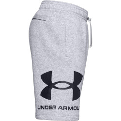 Under Armour Men's UA Rival Fleece Big Logo Shorts Mod Gray Light Heather / Black