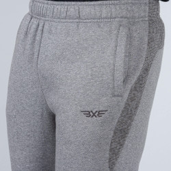 PEAK Brushed Knitted Sweater Pants Mid.Melange Grey