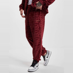Tepláky Sean John Stylish Monogram bordové