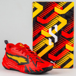Basketbalové tenisky Puma Scoot Zeros Retro Shoe All Time Red/Yellow Sizzle
