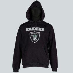 Re:Covered NFL Core Logo Hoody Las Vegas Raiders Solid Black