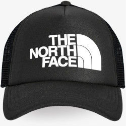 The North Face TNF Logo Trucker - BLACK/WHITE