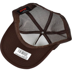 Thrasher X Antihero Pigeon Mag Trucker Hat Brown