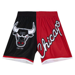 Mitchell & Ness Big Face Fashion Shorts 5.0 Chicago Bulls Black