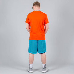 Peak Basketball Round Neck T-Shirt Bright Orange