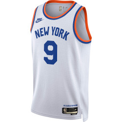 NIKE BOYS YEAR ZERO SWINGMAN JERSEY NEW YORK KNICKS - RJ Barrett WHITE/BLUE/ORANGE