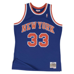 Mitchell & Ness Swingman Jersey - Patrick Ewing 1991-92 Nr. 33 New York Knicks Royal/Orange