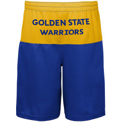 Outer Stuff Pandemonium N&N Short Golden State Warriors Stephen Curry Blue/Yellow