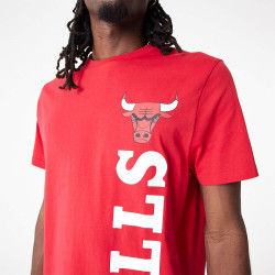 New Era NBA Chicago Bulls NBA Team Colour Red T-Shirt Red