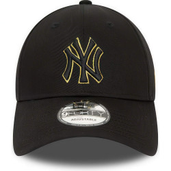 Šiltovka New Era 940 MLB New York Yankees Metallic Outline Black 9FORTY Adjustable Cap čierna