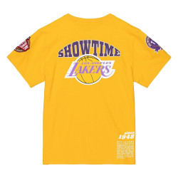 Mitchell & Ness Team Origins S/S Top Los Angeles Lakers Gold