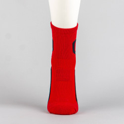 Basketbalové ponožky PEAK Basketball Pro Socks červeno-čierne