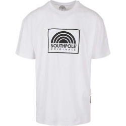 Southpole Square Logo Tee white