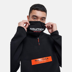 Nautica Clarion Reversible Neck Buff Black